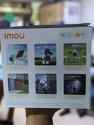 Imou Battery Powered Solar Camera With Solar Panel 5MP