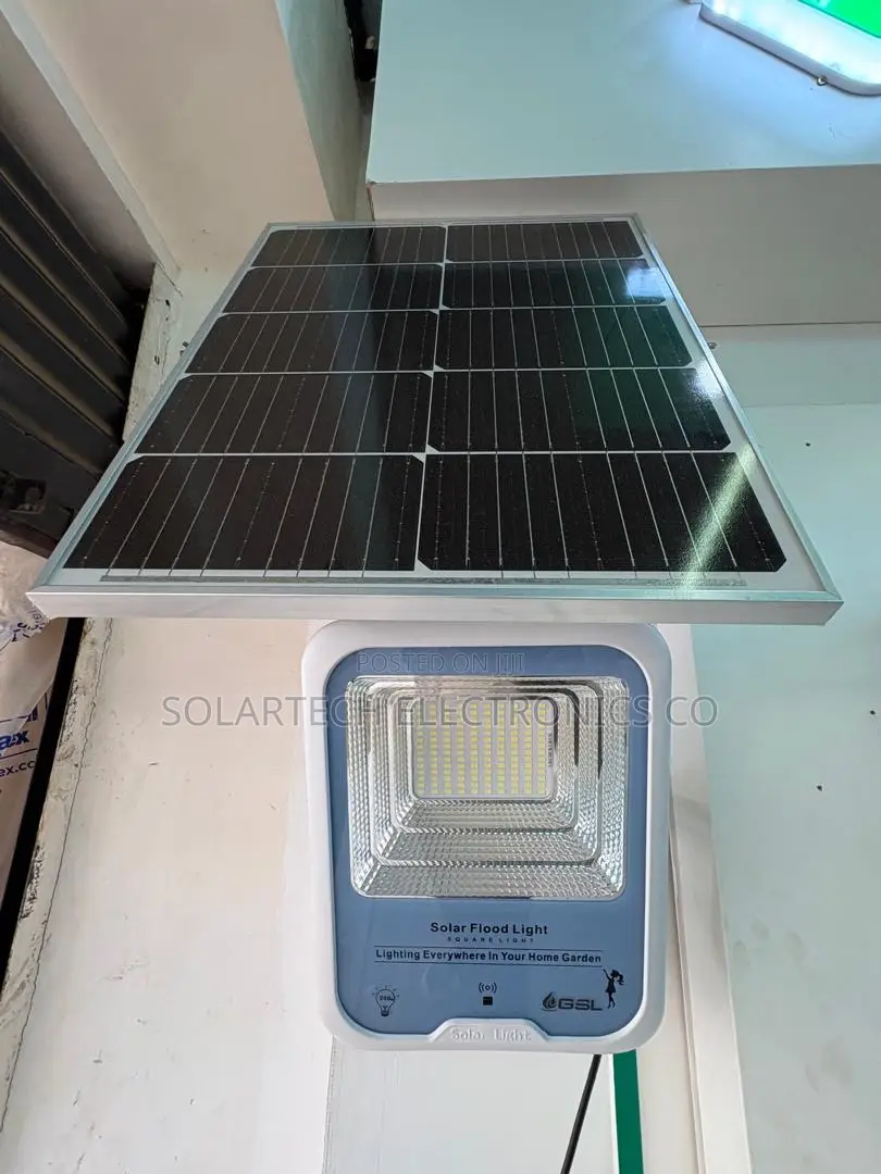 Waterproof 200W Solar LED Flood Light for Security Lighting
