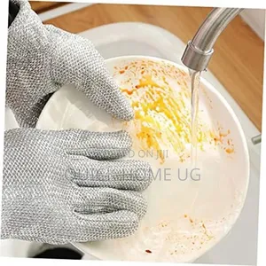 Wire Dish Washing Gloves,Magic Steel Wire Cleaning Gloves