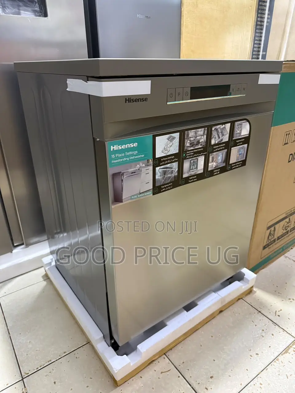 15 Place Settings Freestanding Dishwasher.