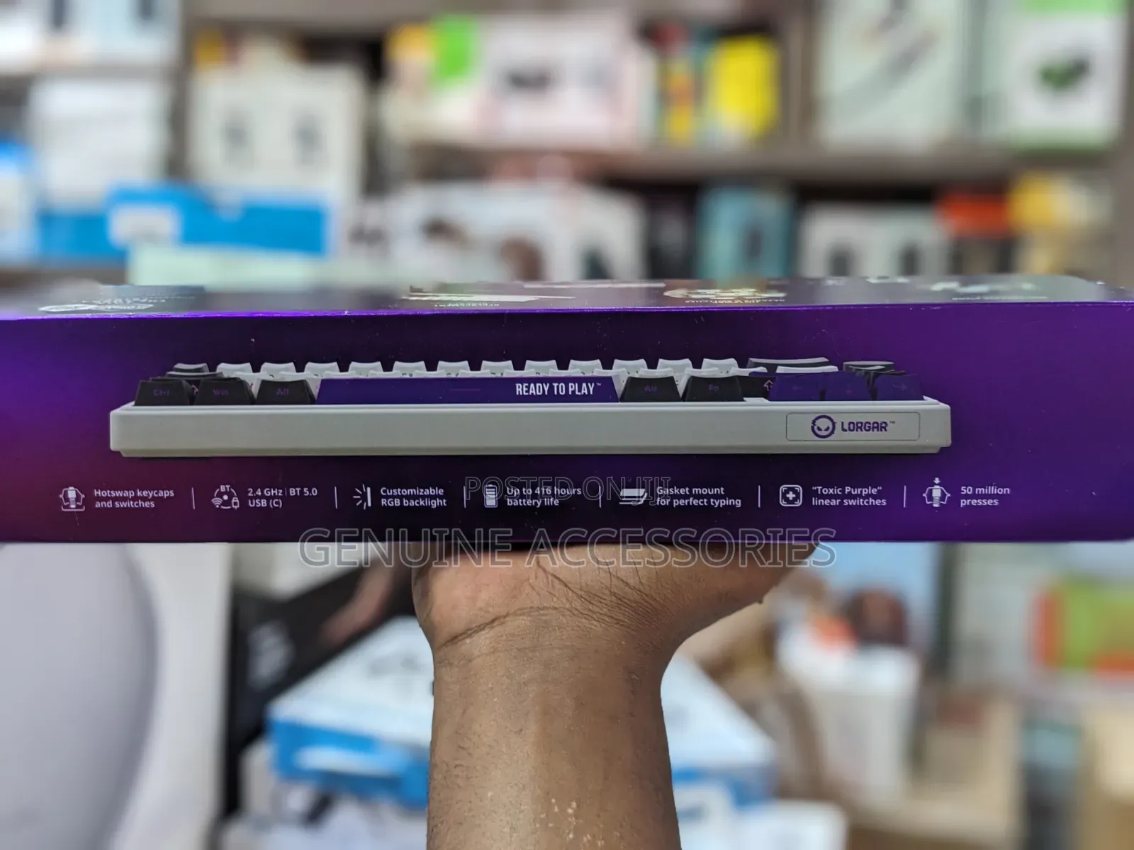 Logar KBP70MW Wireless Mechanical Gaming