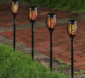 4 Pieces Fire Flicker Garden Lights