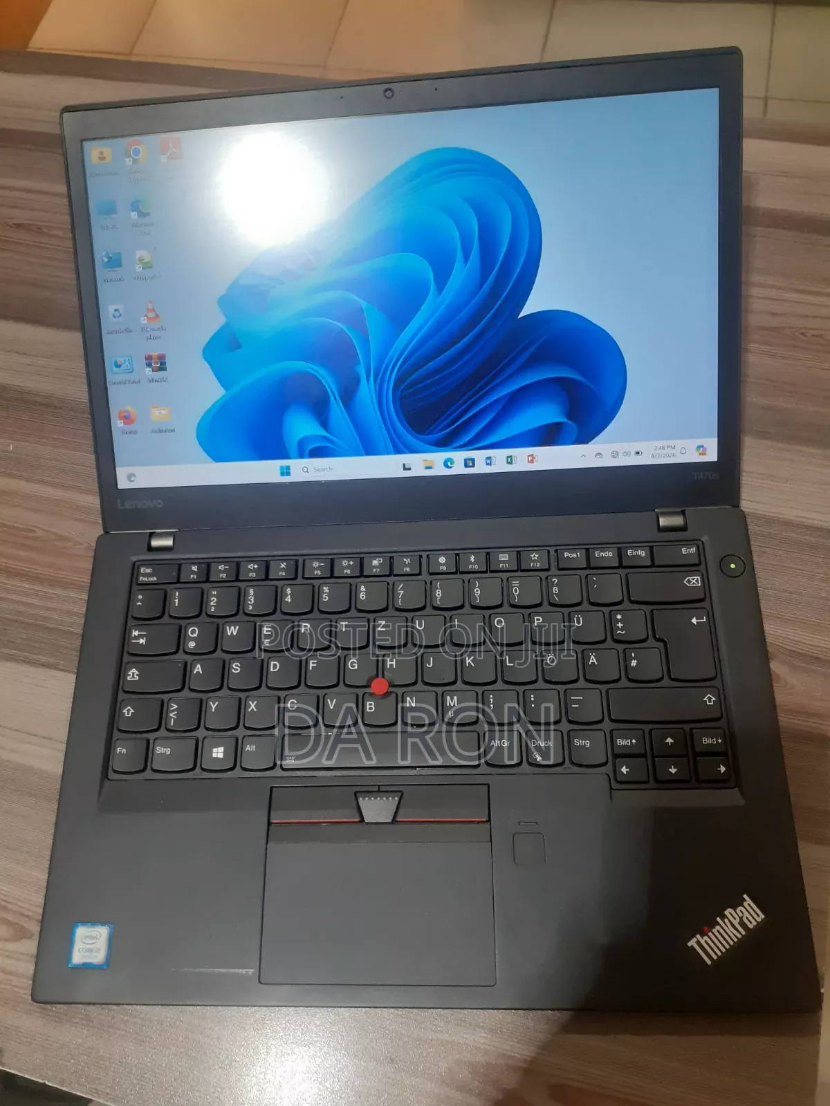Laptop Lenovo ThinkPad T470s 8GB Intel Core i5 SSD 256GB