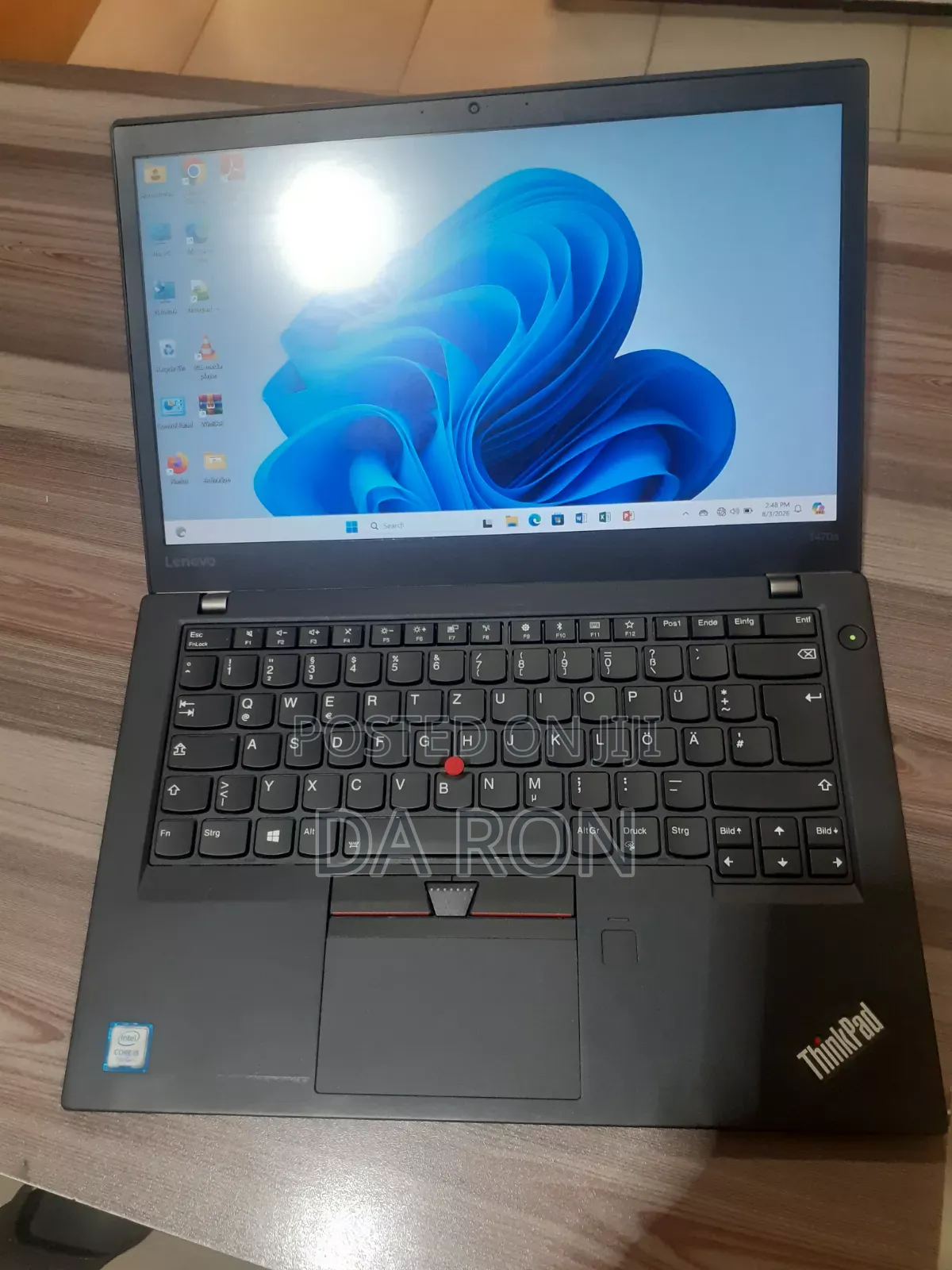 Laptop Lenovo ThinkPad T470s 8GB Intel Core i5 SSD 256GB