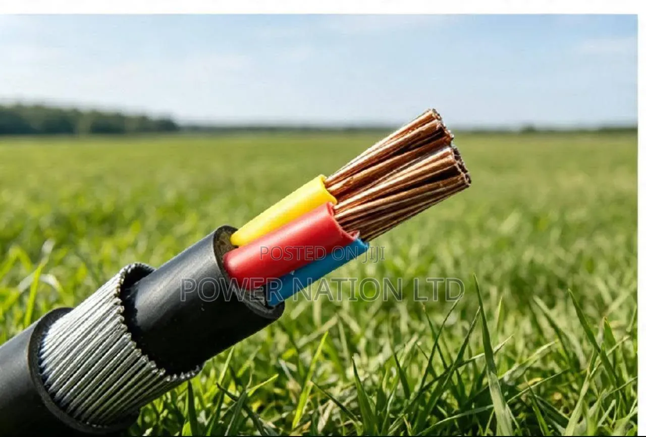 6mm Pure Copper Underground Armoured Cable