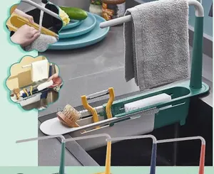 Telescopic Kitchen Draining Rack