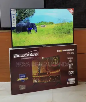 32-Inch Black Ark Digital Frameless TV