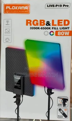 Plokama 80w RGB and Led Fill Light
