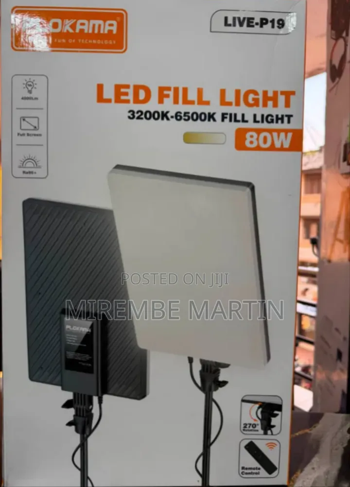 Plokama 80w Led Fill Light With Out RGB