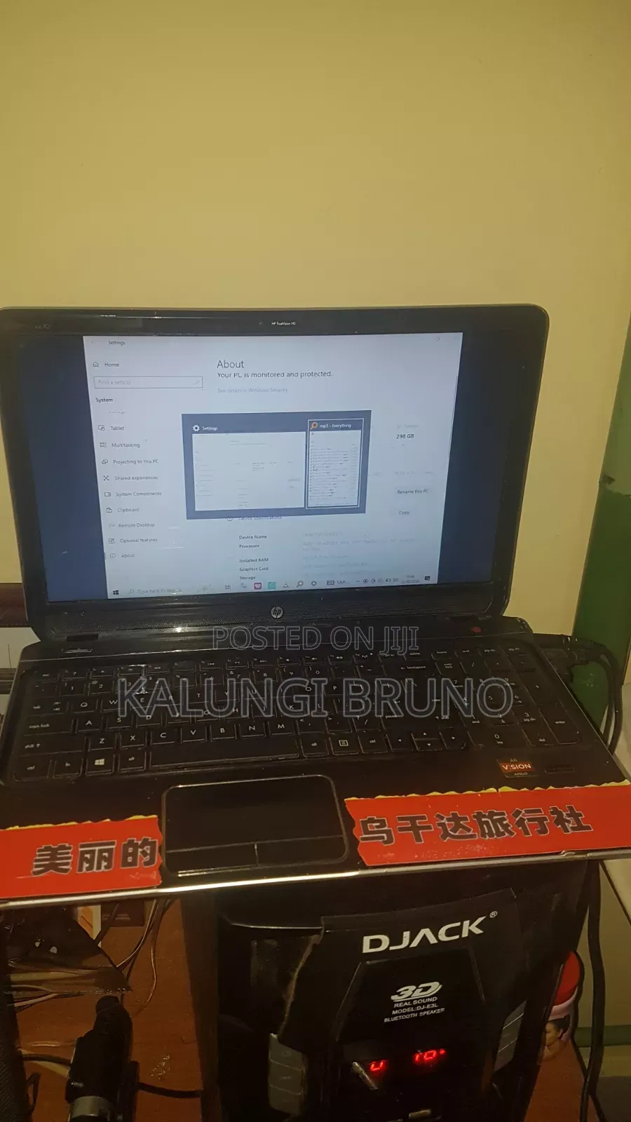 Laptop HP Stream Notebook 6GB AMD A8 HDD+SSD 320GB
