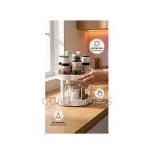 360 Rotating Spice Rack 25.8 Cm Rotating Turntable