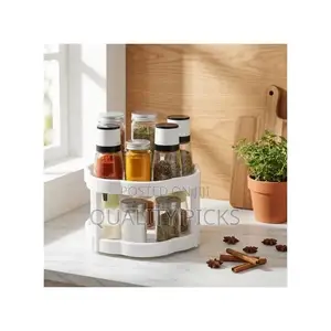 360 Rotating Spice Rack 25.8 Cm Rotating Turntable