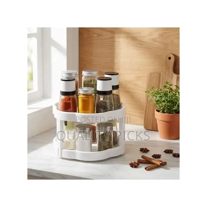 360 Rotating Spice Rack 25.8 Cm Rotating Turntable