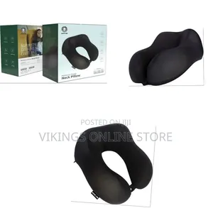 Green Lion Memory Foam Neck Pillow, Comfort Fit Daily Commute Upgraded