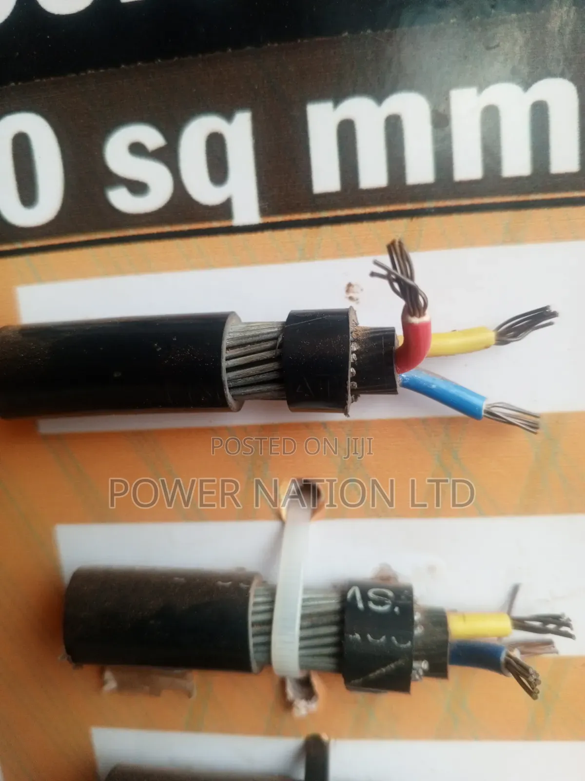 1.5mm Pure Copper Underground Armoured Cable