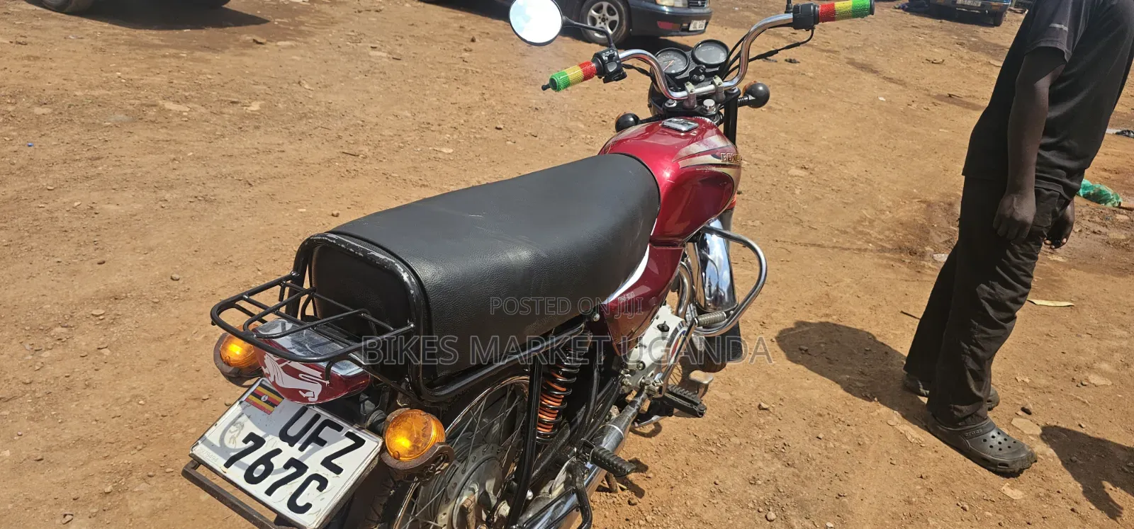 Bajaj Boxer 2024 Red