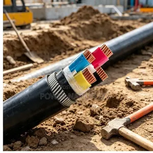 35mm Total 4core Pure Copper Armored Underground Cable