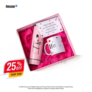 Gift Set Themal Flask + Gift Cup GIfts for Her Birthday Gifts