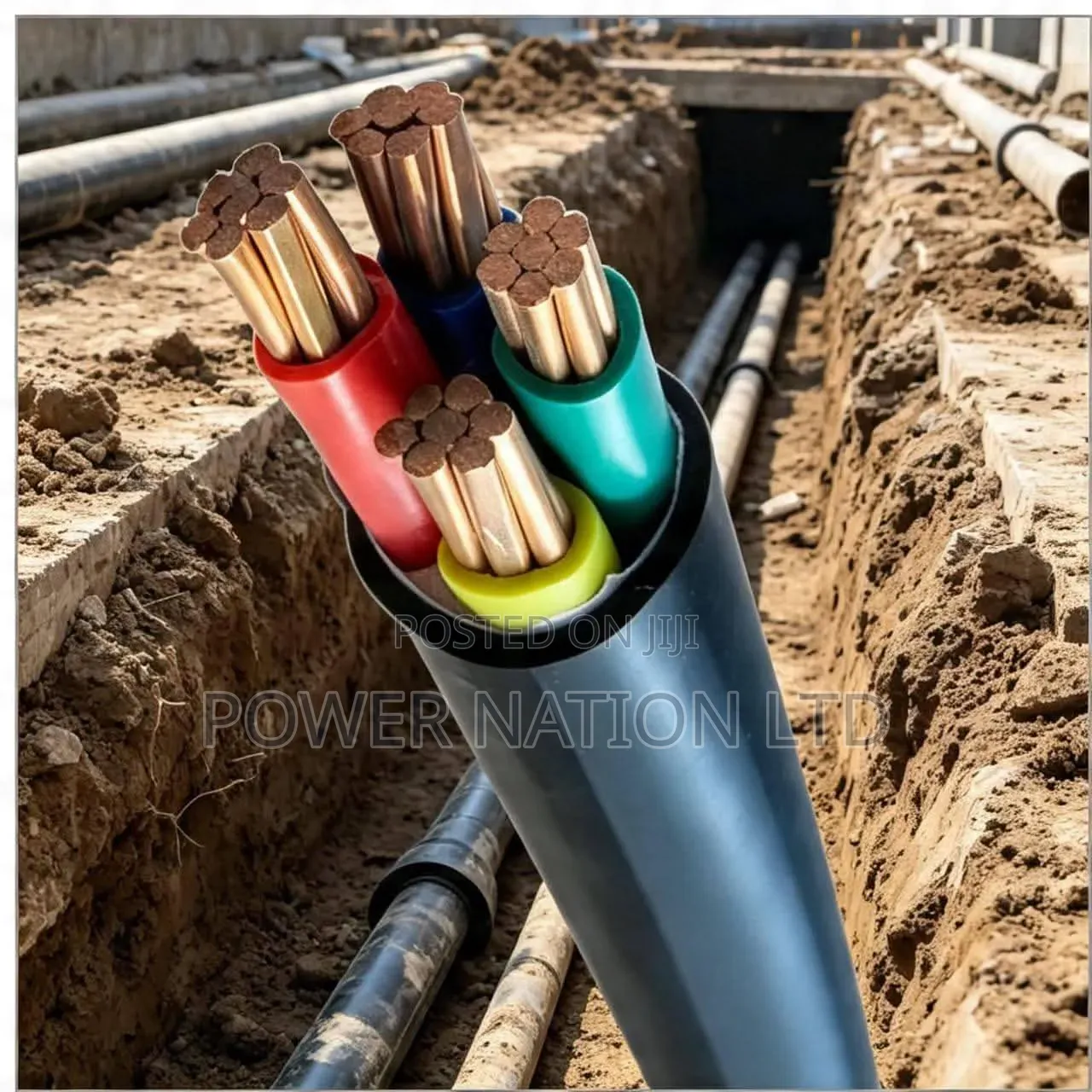 16mm Total 4core Armored Underground Cable