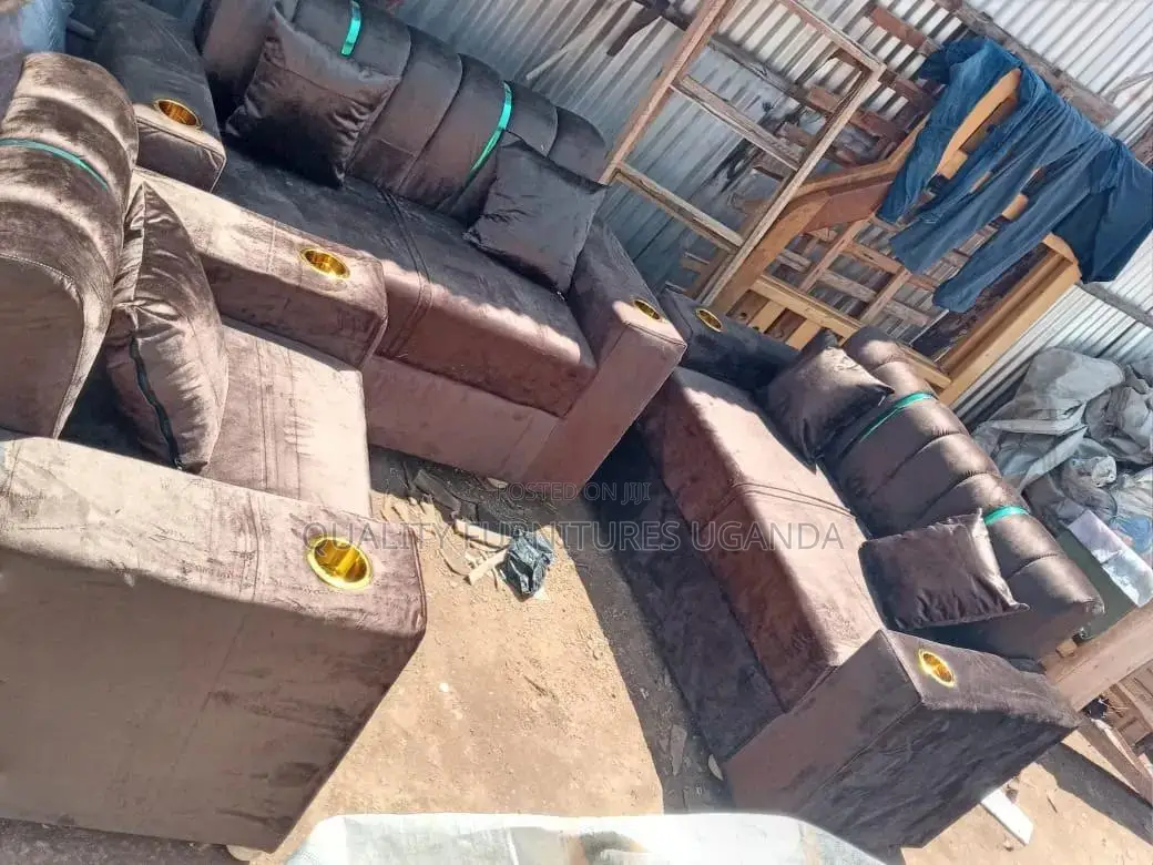 Forest Green 5 Seaters Sofa