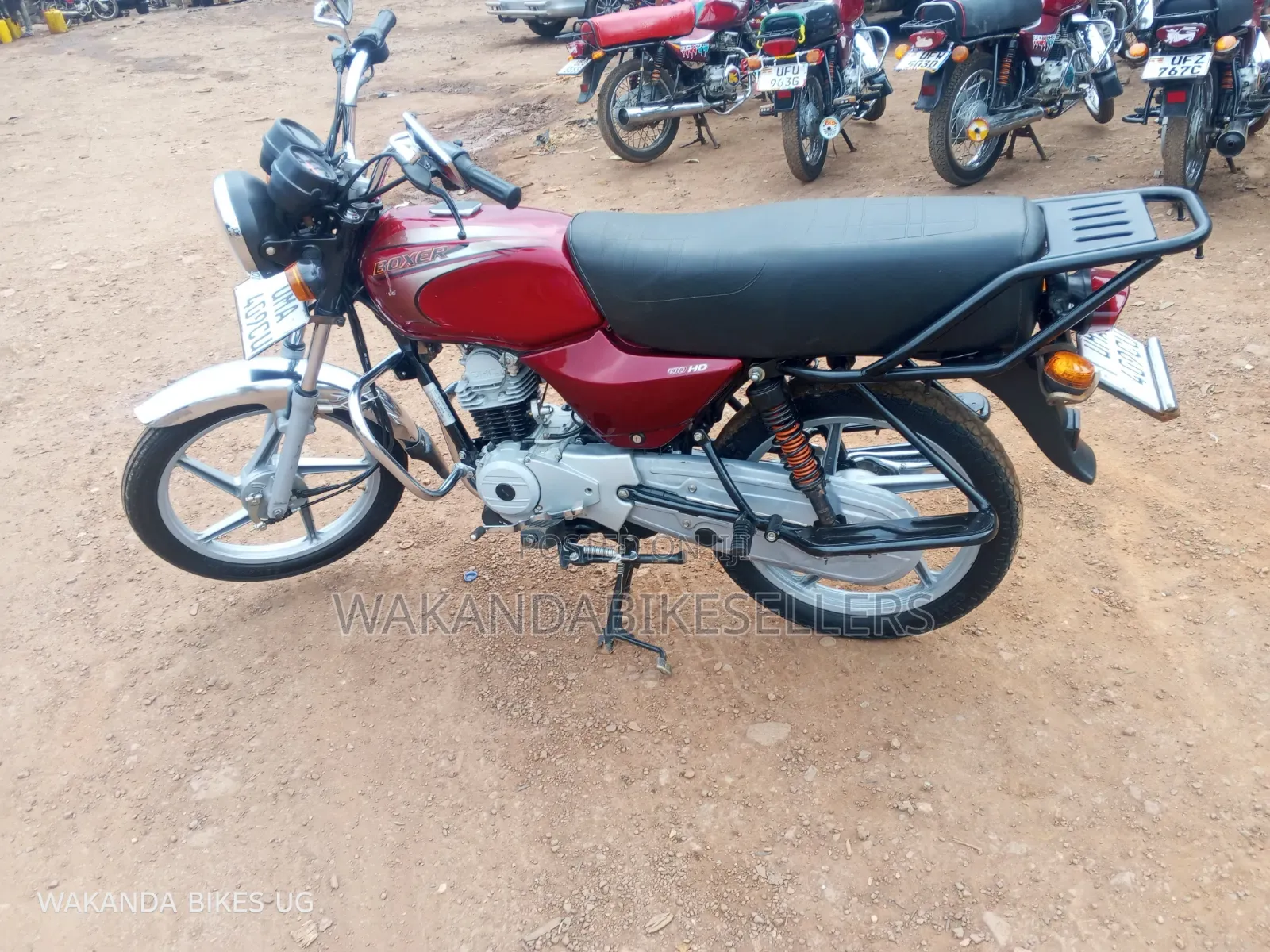 Bajaj Boxer 100 2025 Red