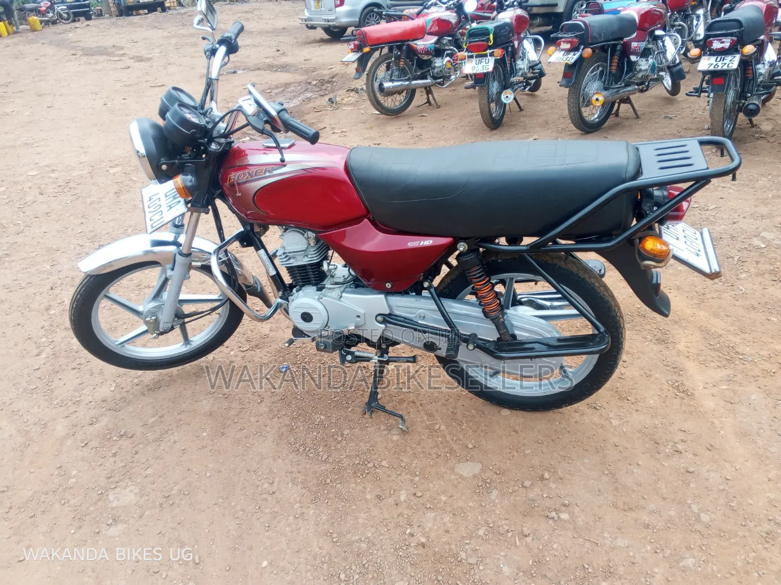 Bajaj Boxer 100 2025 Red