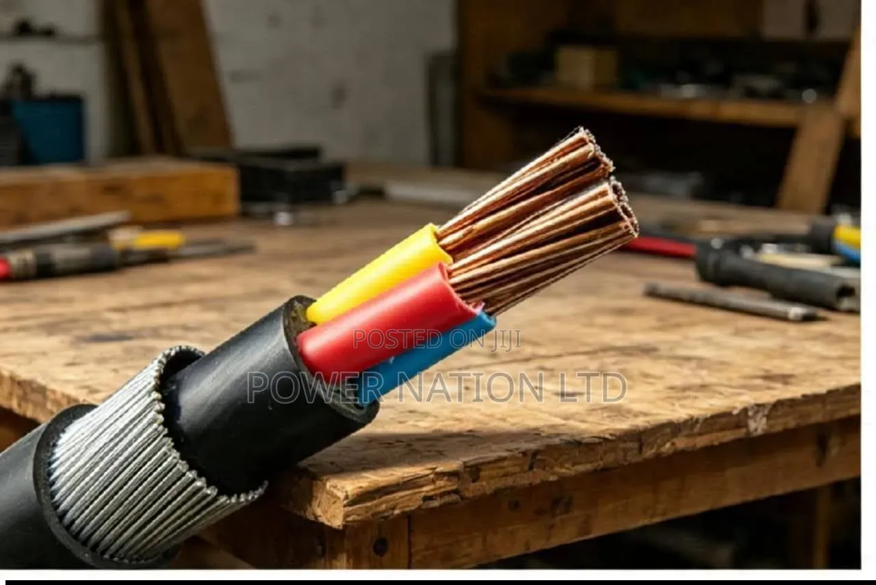 6mm 4core Armoured / Underground Cable for Electrical Wiring