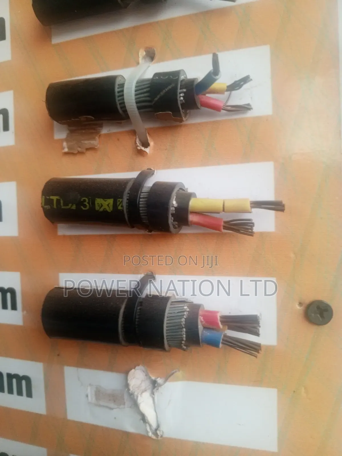 6mm 3 Core Armoured/Underground Cable
