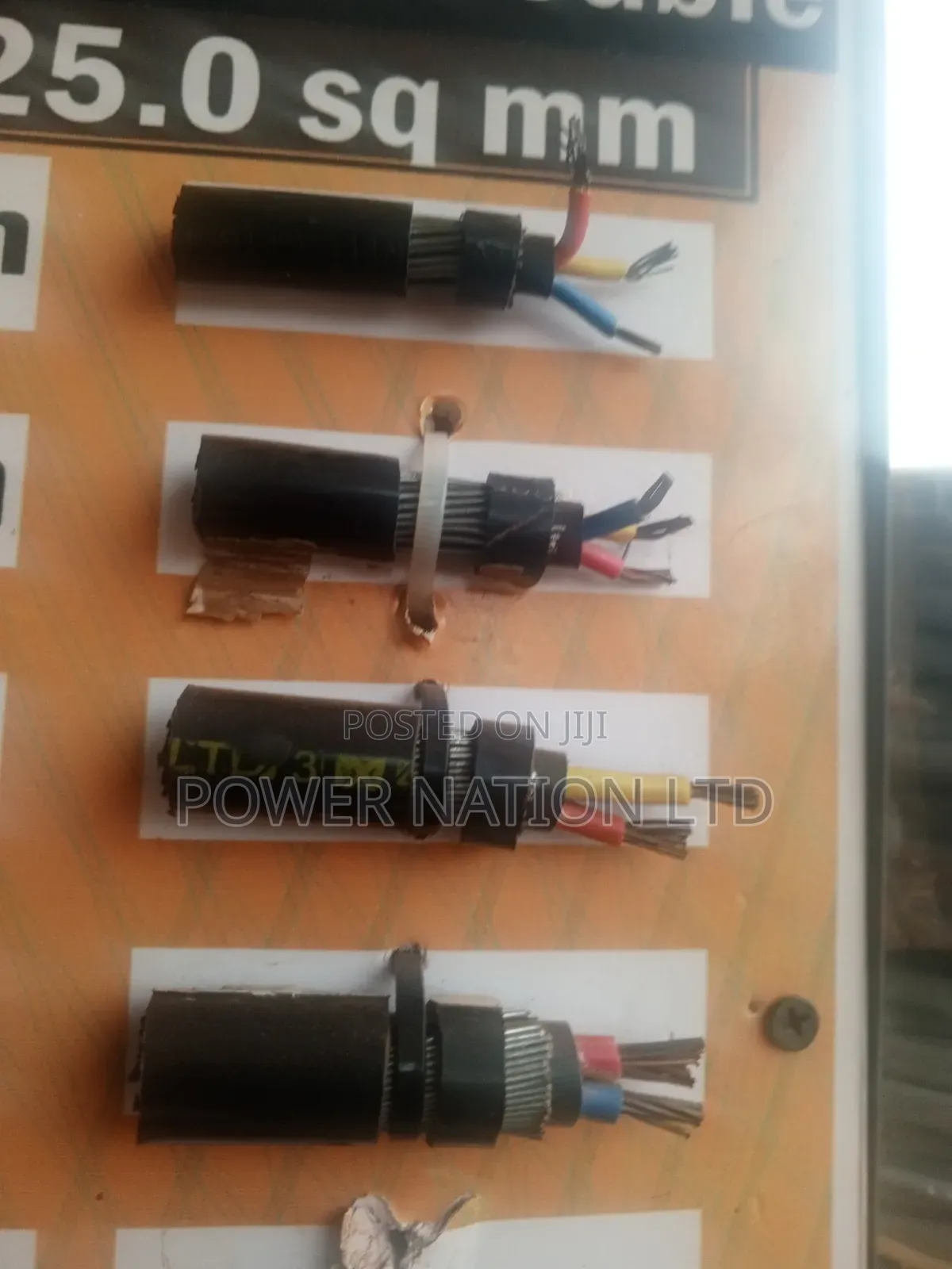 2.5mm 3 Core Armoured/Underground Cable