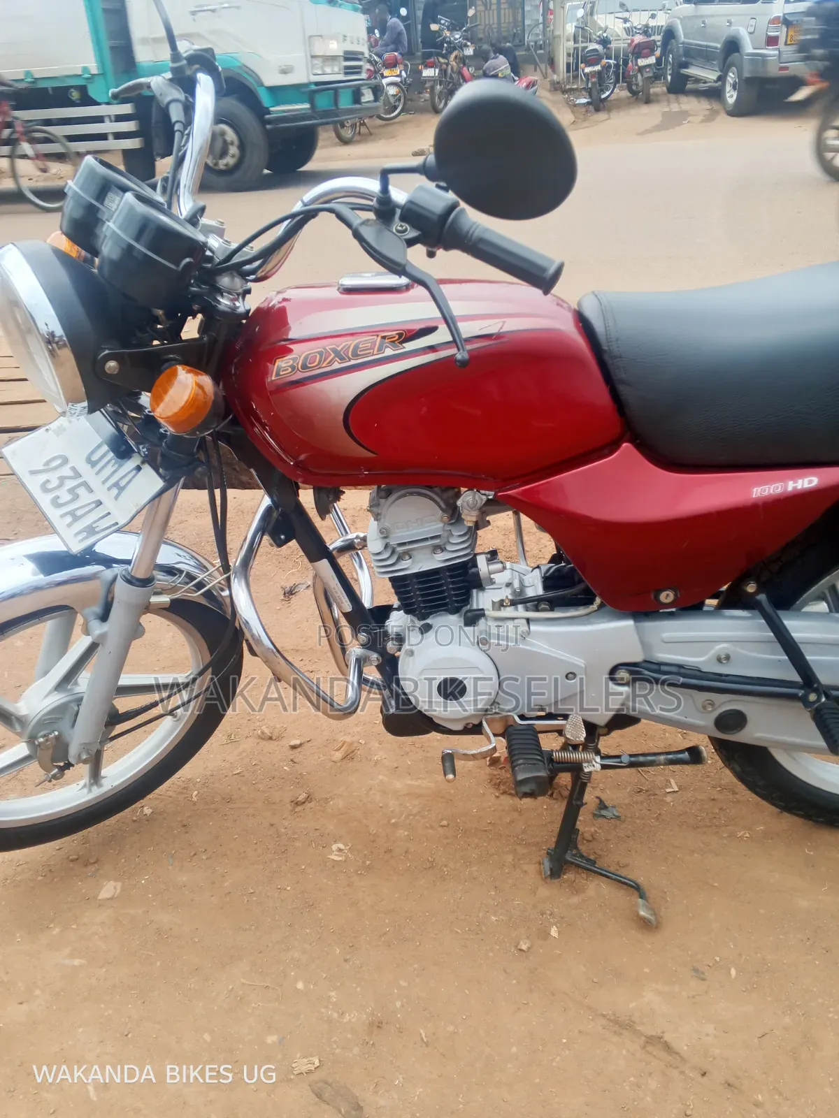 Bajaj Boxer 100 2025 Red