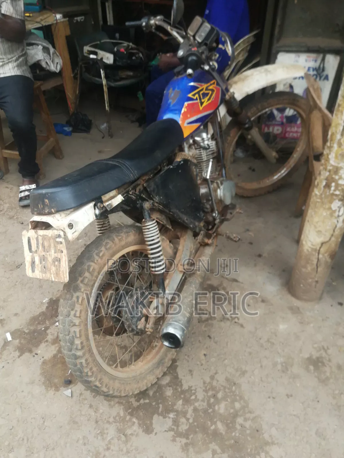 Suzuki Bike 2016 Blue