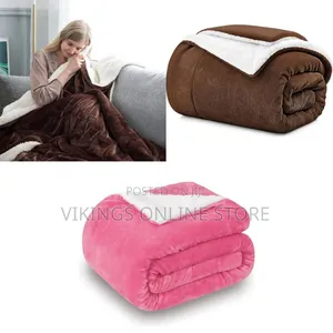 Bedding Burgundy Bedspread Sherpa Fleece Blanket King Size Twin