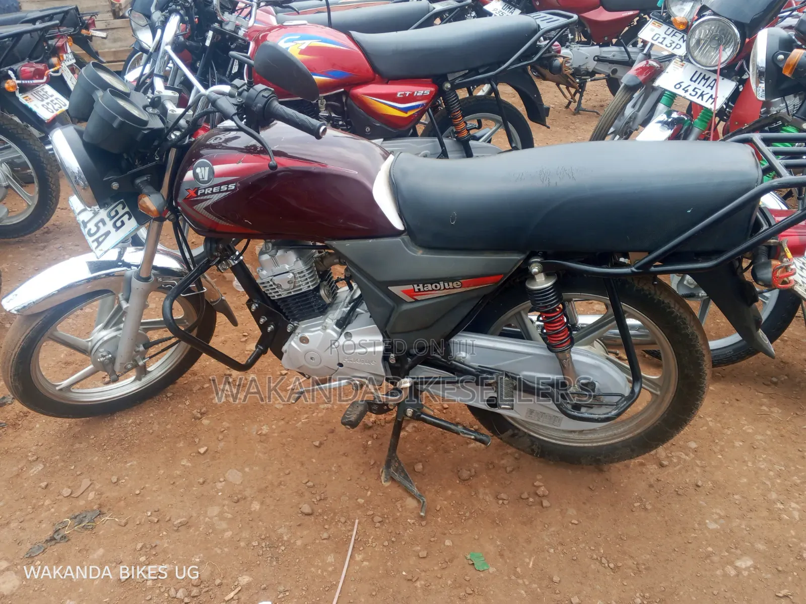 Haojue DK125 2024 Red