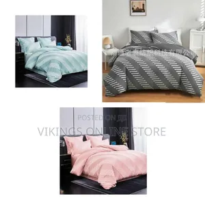 6 PCS Set Folding Crease Jacquard Comforter 6*6 Quilt Duvet Cover