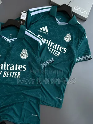 Real Madrid Concept Jersey Featuring Louis Vuitton Integration
