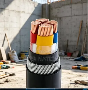 95mm 4 Core Total Copper Armored Underground Cable