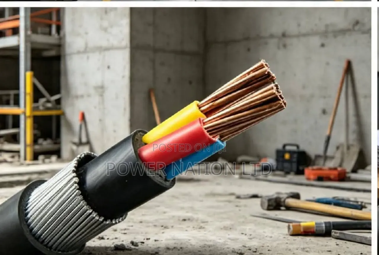 6mm 3 Core Total Copper Armored Underground Cable