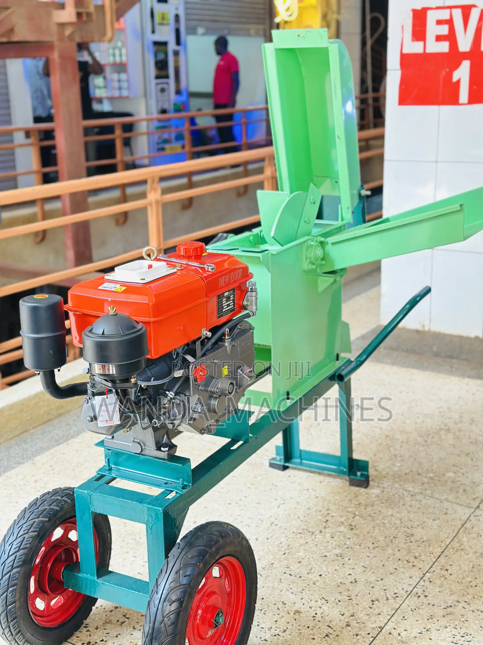 Diesel Silage Chopper Machine Water Cooled Engine