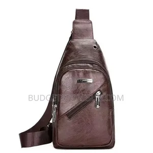Leather Sling Bag Chest