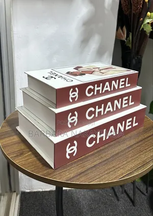 3 Piece Designer Decor Books With Storage