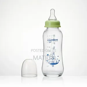 Mum Love Glass Feeding Bottle