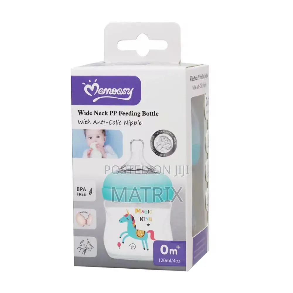 Momeasy Wide Neck Feeding Bottle
