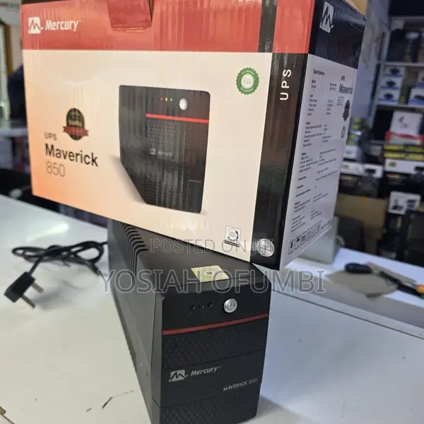 Mercury 850VA UPS - Maverick Uninterruptible Power Supply