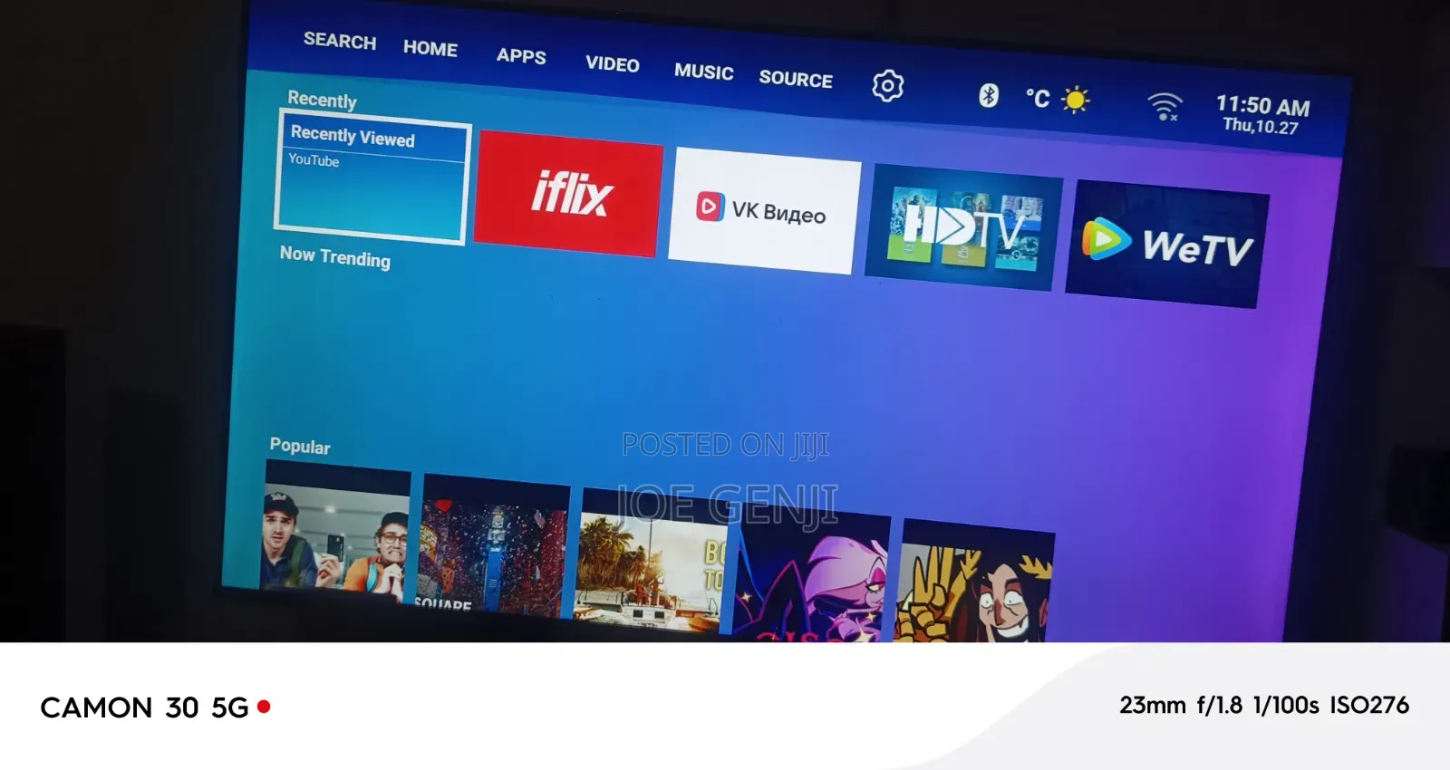 55 Smart Android TV
