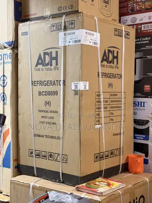ADH 98 Litres Compact Double-Door Refrigerator With TopFreezer-BCD8099