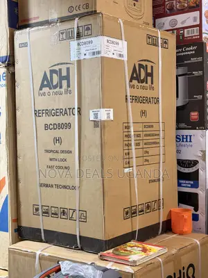 ADH 98 Litres Compact Double-Door Refrigerator With TopFreezer-BCD8099