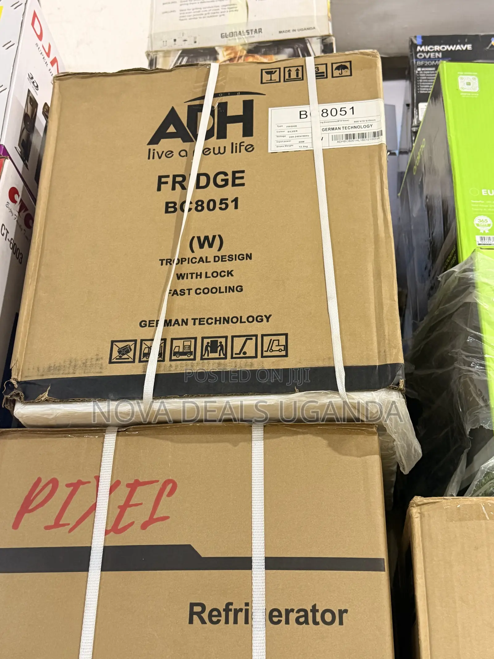 Adh 51l Single-Door Refrigerator-Model: Adh Bcd8051