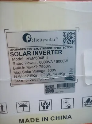 Solar Hybrid Inverter Charger 6000kva/48volts