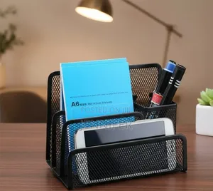 Letter Tray and Pen Holder Desk Organizer