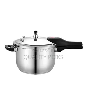 Multi-Cooktop Compatible Stainless Steel Pressure Cooker